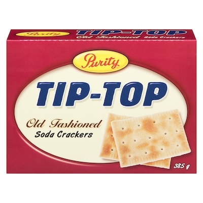 Purity Crackers, Tip Top 400 g, $1.50/100g