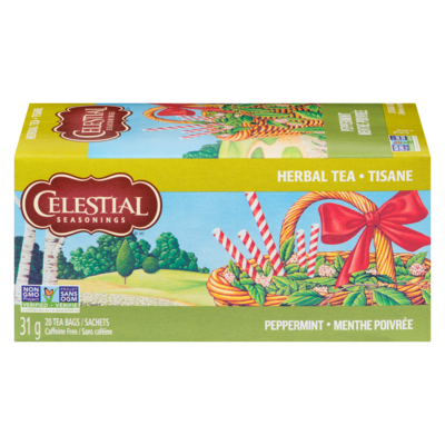 Celestial Seasoning Tisane à la menthe poivrée 20 ea, 0,30 $/1ch