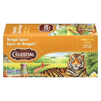Celestial Seasonings Bengal Spice Herbal Tea 20 ea, $0.30/1ea
