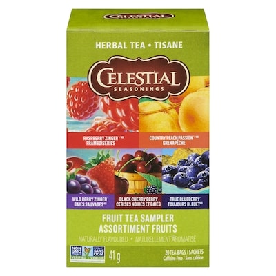 Celestial Seasoning Assortiment de tisanes aux fruits 20 ea, 0,30 $/1ch
