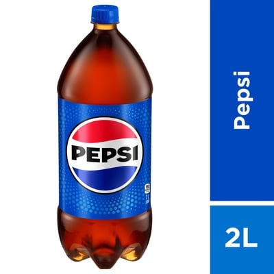 Pepsi Soda       2 l, $0.08/100ml