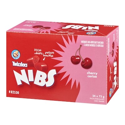 Friandises Nibs à la cerise