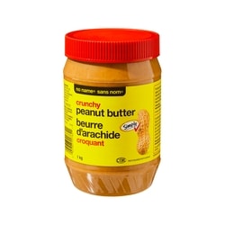 Sans Nom Beurre d'arachide croquant 1 kg, 0,45 $/100g