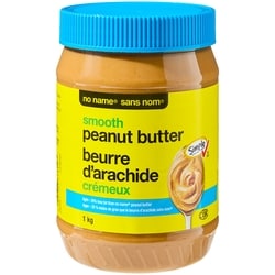 Sans Nom Beurre d'arachide léger crémeux 1 kg, 0,50 $/100g