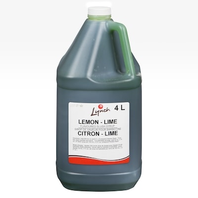 Lynch Sirop de saveur pour barbotine citron - lime 4 l, 0,55 $/100ml
