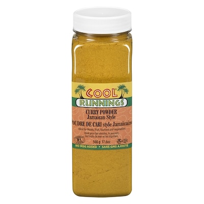 Cool Runnings Poudre de cari de la Jamaïque 500 g, 1,20 $/100g
