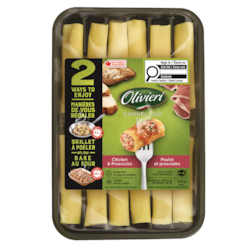 Olivieri Cannellonis poulet et prosciutto 540 g, 2,04 $/100g
