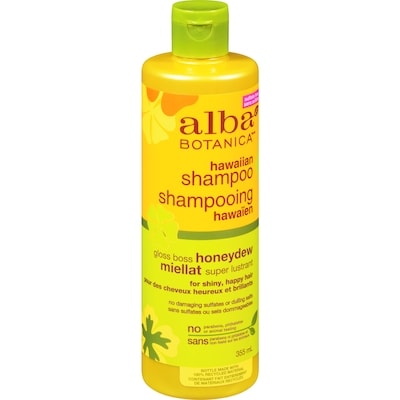 Alba Botanica Gloss Boss Shampoo, Honeydew 355 ml, $2.81/100ml