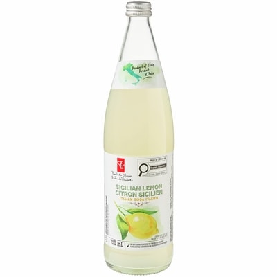 President's Choice Italian Soda - Sicilian Lemon 750 ml, $0.60/100ml
