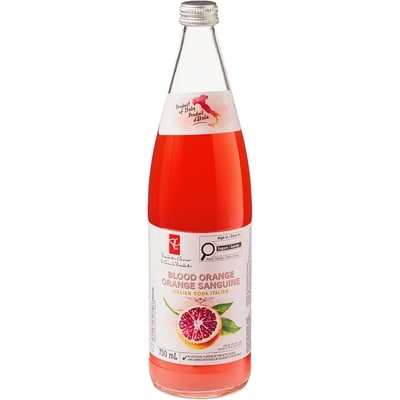 President's Choice Blood Orange Italian Soda 750 ml, $0.47/100ml