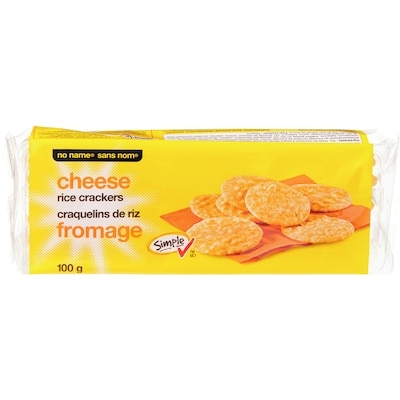 No Name Cheese Rice Crackers 100 g, $1.49/100g