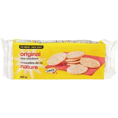 No Name Original Rice Crackers 100 g, $1.99/100g