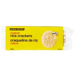 No Name Original Rice Crackers 100 g, $1.79/100g