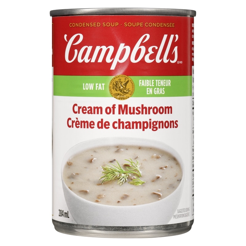 Cream Of Mushroom, Low Fat