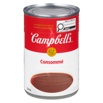 Campbell's Broth, Consommé 284 ml, $1.05/100ml