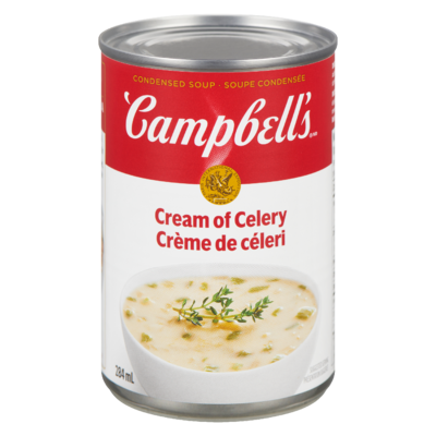 Campbell's Condensed Cream Of Celery Soup 284 ml, $1.05/100ml