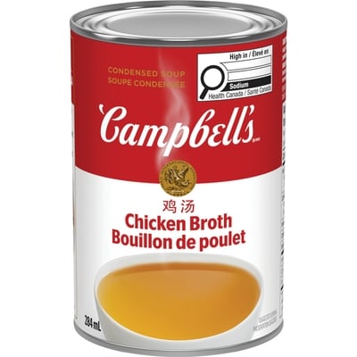 Campbell's Broth, Chicken 284 ml, $0.88/100ml