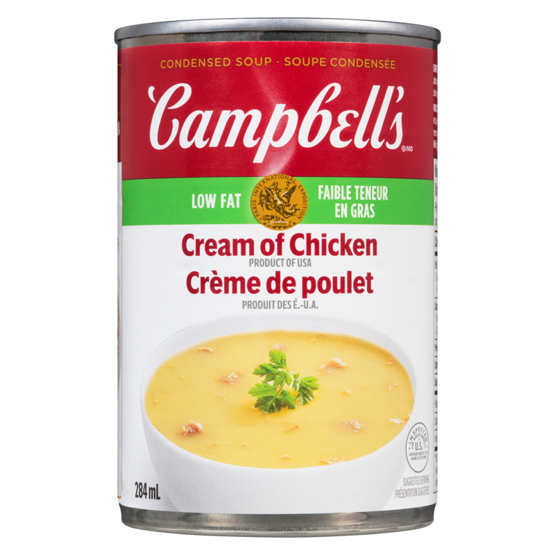 Cream of Chicken Soup, Low Fat
