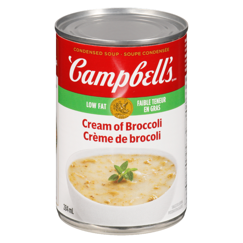 Cream of Broccoli Soup, Low Fat
