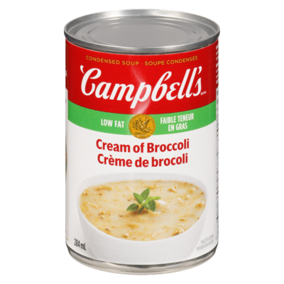 Campbell’s Crème de brocoli 284 ml, 0,81 $/100ml