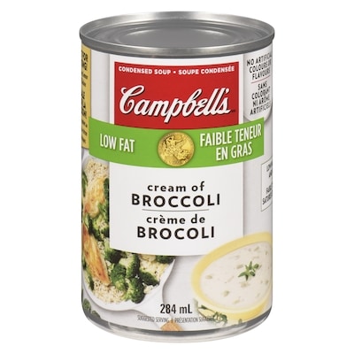 Campbell’s Crème de brocoli 284 ml, 0,44 $/100ml