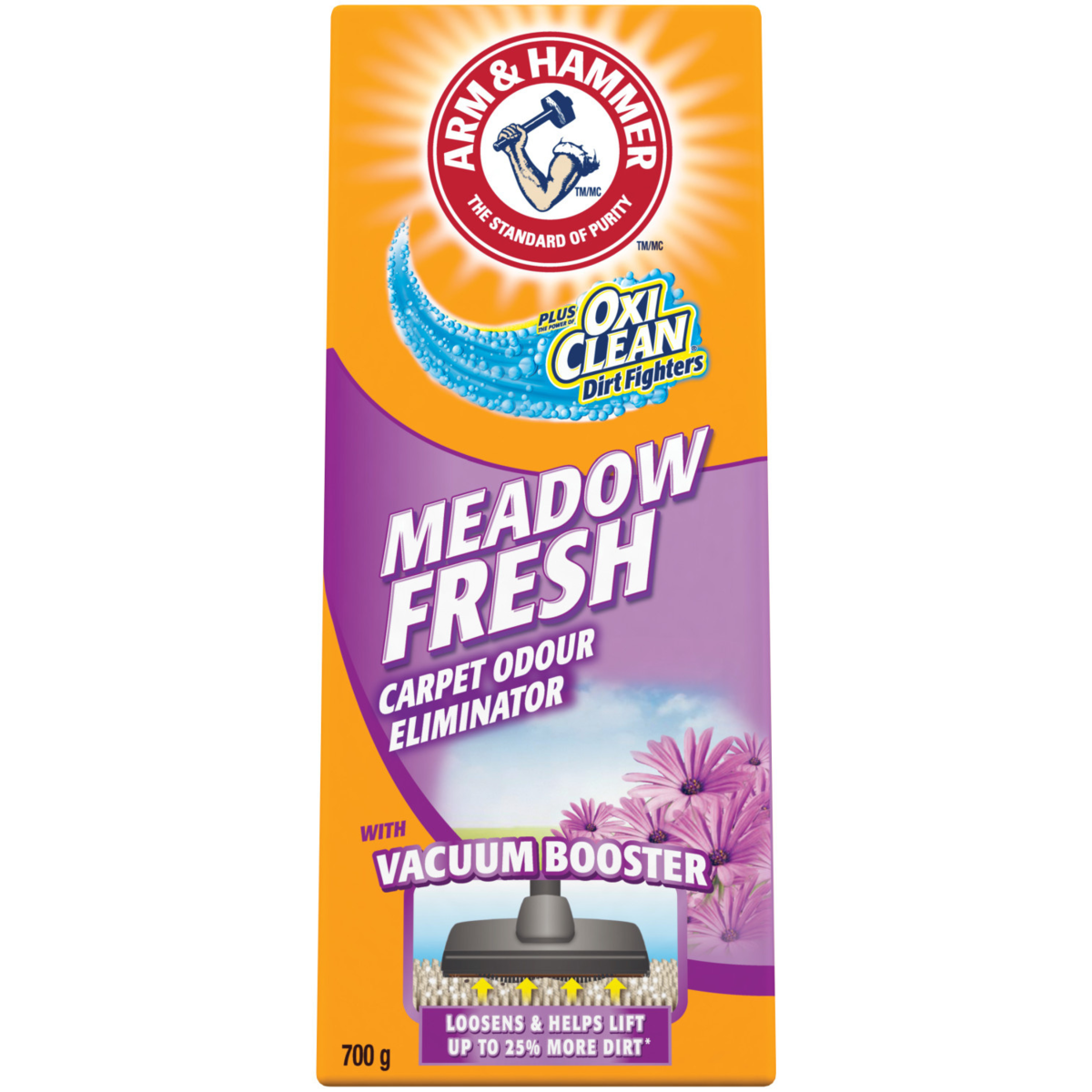 Arm & Hammer Éliminateur d’odeurs pour tapis Fraîcheur des prés 700 g, 0,86 $/100g