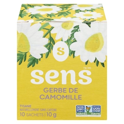 S Sens Tisane Gerbe de Camomille 10 Sachets Scellés 10 ea, 0,30 $/1ch