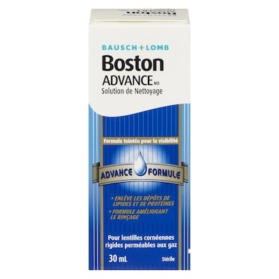 Bausch & Lomb Solution de nettoyage Boston Advance 30 ml, 56,63 $/100ml