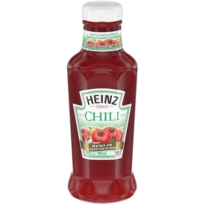 Heinz Sauce Chili, 455 Ml 455 ml, 1,21 $/100ml