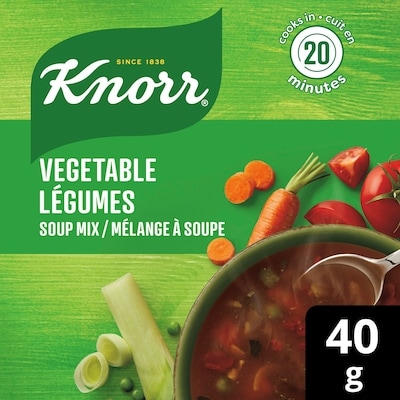 Knorr Mélange à Soupe Légumes 40 g, 6,23 $/100g