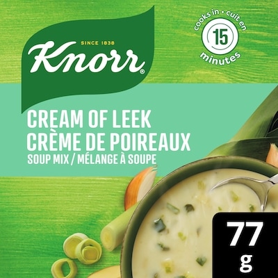Knorr Mélange à Soupe Crème de Poireaux  77 g, 3,23 $/100g