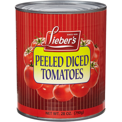Liebers Tomatoes, Peeled Diced 790 g, $0.82/100g