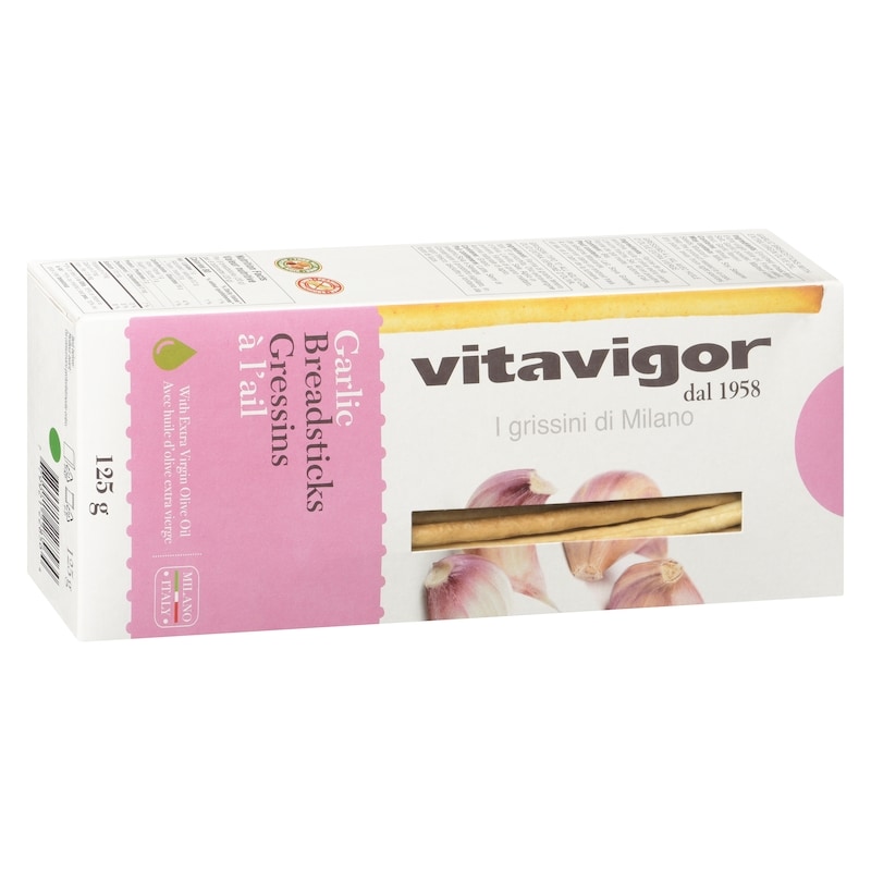 Grissini Breadsticks, Garlic