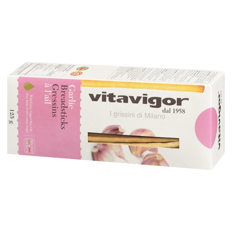 Grissini Breadsticks, Garlic