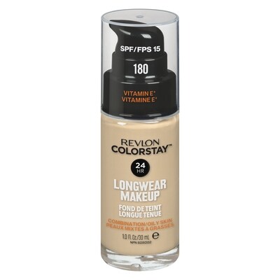Revlon Fond de teint ColorStay FPS 15 à large spectre, 180 beige sable 1 ea, 21,99 $/1ch