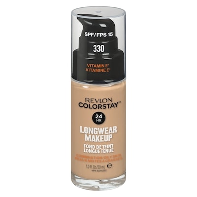 Revlon Fond de teint ColorStay FPS 15 à large spectre, 330 hâle naturel 1 ea, 18,99 $/1ch