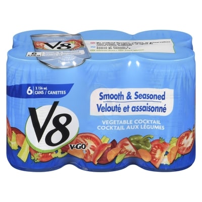 V8 Cocktail de légumes V-GO 6x156.0 ml, 0,64 $/100ml