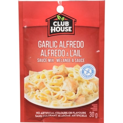 Club House Garlic Alfredo Sauce Mix 30 g, $7.63/100g