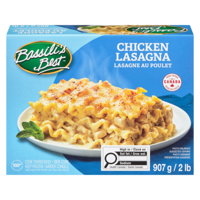 Bassilis Best Chicken Lasagna 907 g, $1.60/100g