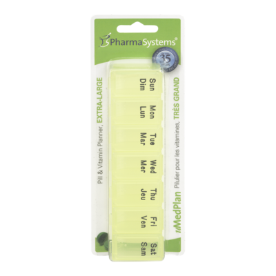 PharmaSystems 7-Day Pill Box, XL 1 ea, $4.79/1ea