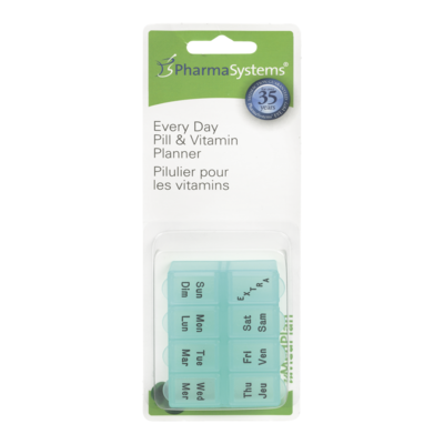 PharmaSystems Every Day Pill Box 1 ea, $3.49/1ea