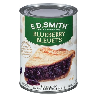 ED Smith Pie Filling, Blueberry 540 ml, $1.11/100ml