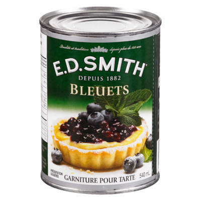 E.D. Smith Garniture aux bleuets pour tarte 540 ml, 1,20 $/100ml