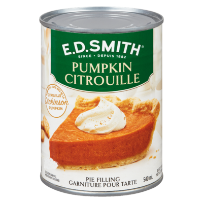E.D. Smith Garniture pour tarte à la citrouille 540 ml, 1,20 $/100ml