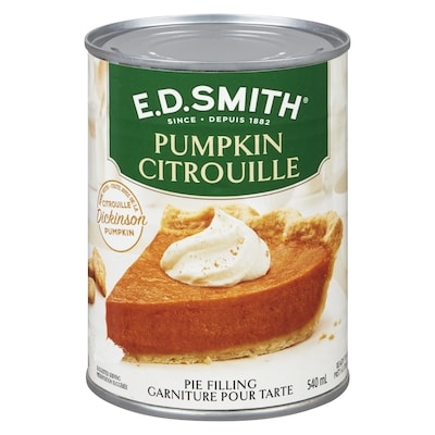 E.D. Smith Garniture pour tarte à la citrouille 540 ml, 1,20 $/100ml