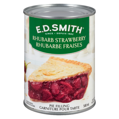 ED Smith Pie Filling, Rhubarb Strawberry 540 ml, $1.20/100ml