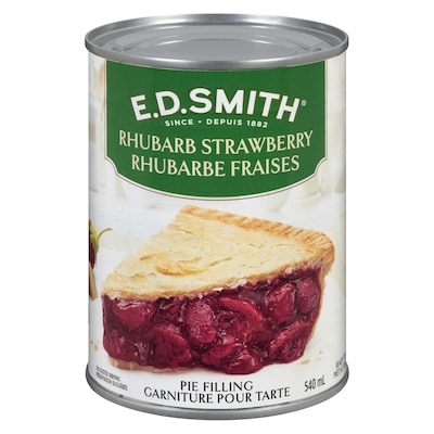 ED Smith Pie Filling, Rhubarb Strawberry 540 ml, $1.20/100ml