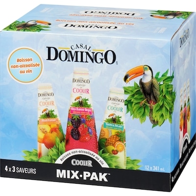 Boisson alcoolisée Domingo à saveurs variées format économique