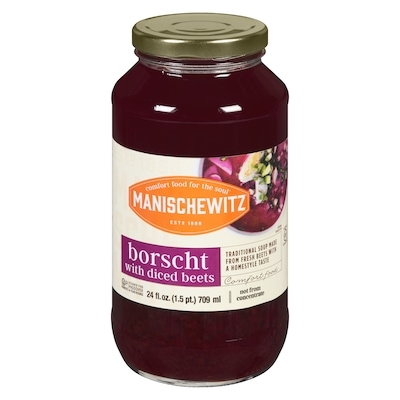 Manischewitz Kosher Borscht 709 ml, $0.77/100ml