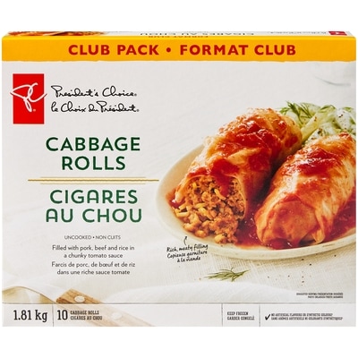 le Choix du Président Cigares au chou 1.81 kg, 1,22 $/100g
